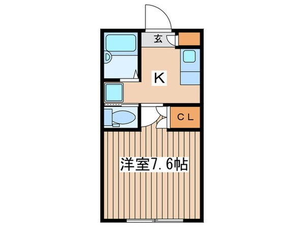 ハイムコーヤⅡの物件間取画像